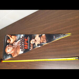 Randy Couture UFC Pennant - Autographed Souvenir